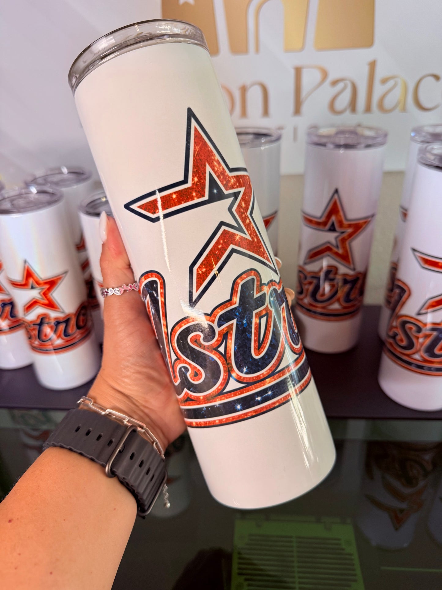 Houston Astros 30 oz Sublimated Tumbler