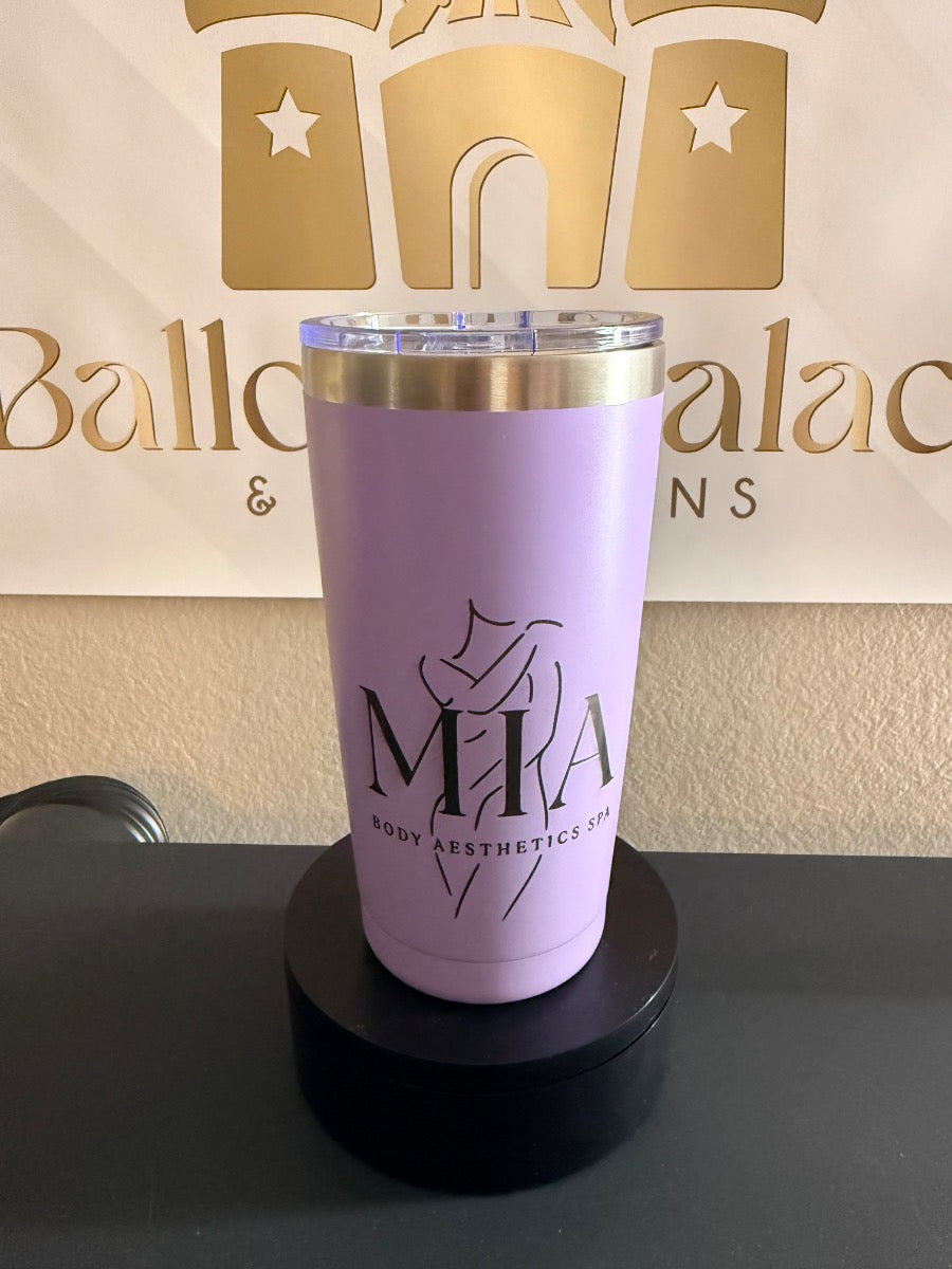 Custom Laser Engraved Tumblers